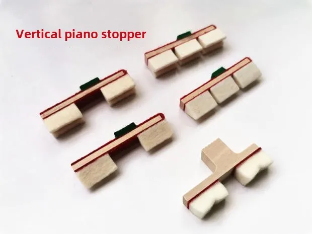 

Piano accessories, upright piano stoppers, drop grooves, flat plates, triangles, and stoppers
