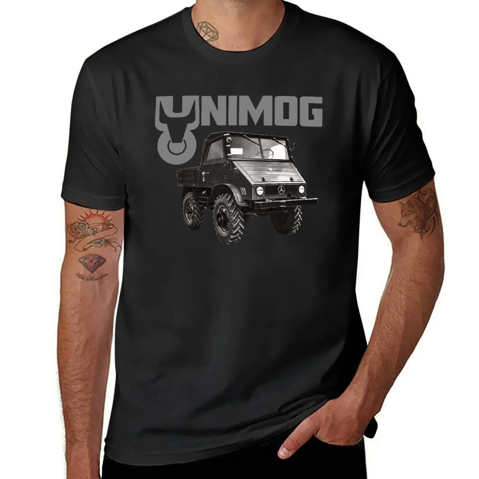 

UNIMOG oldschool (on black) T-Shirt designer shirts baggy shirts graphic t shirt vintage mens clothing