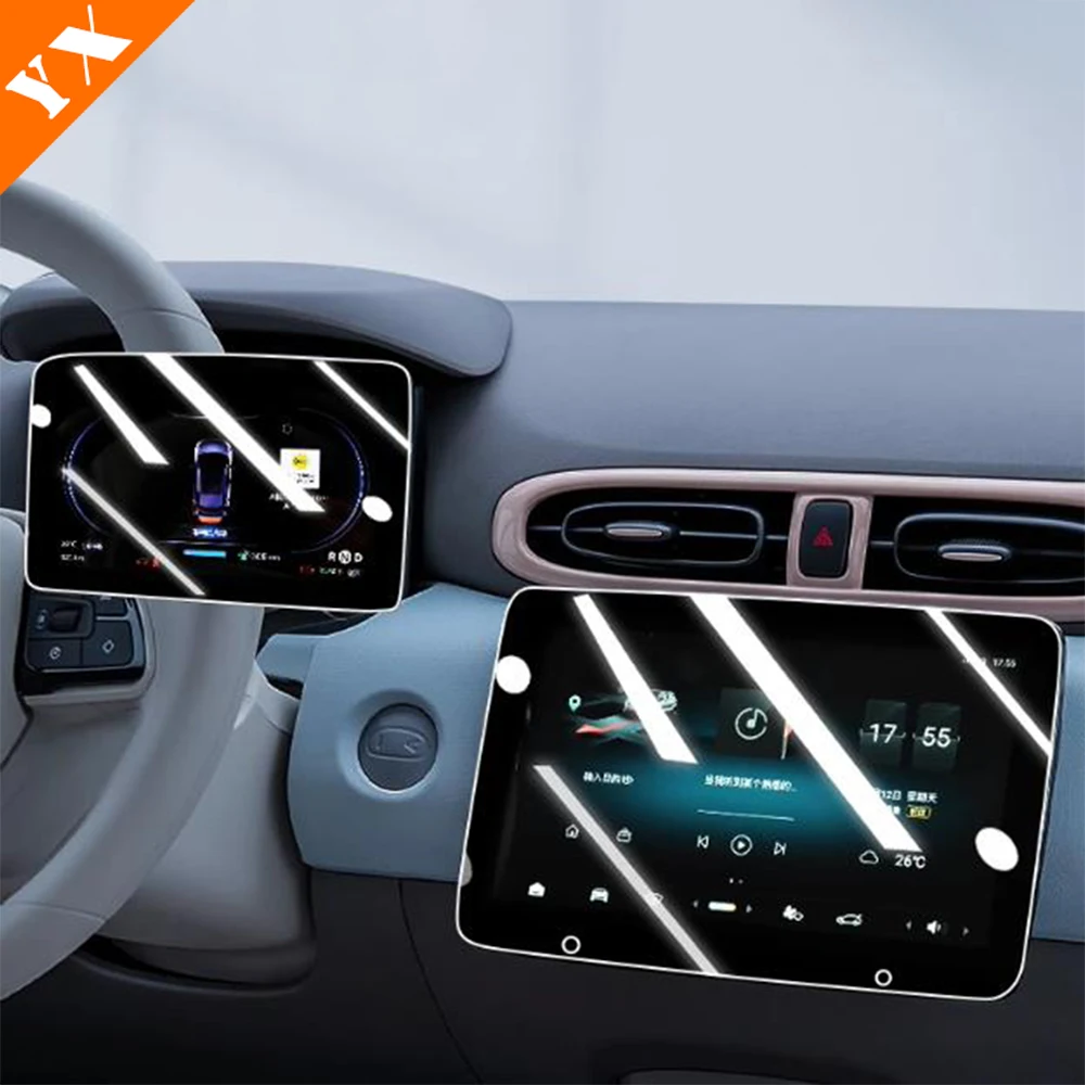 

2024 2025 2026 для Leapmotor T03, аксессуары, пленка из закаленного стекла, автомобильная центральная консоль, навигация, защитная пленка для экрана инструмента