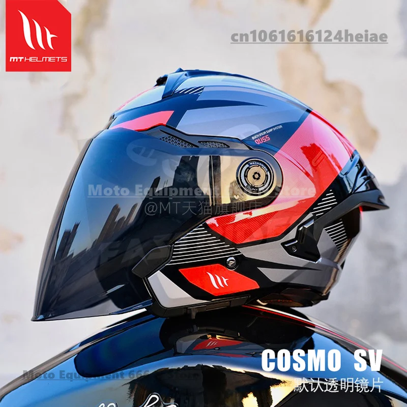 

MT Cosmo SV 3/4 шлем мужской и женский для поездок на работу скутер мотоциклетный полушлем DOT сертификация ECE