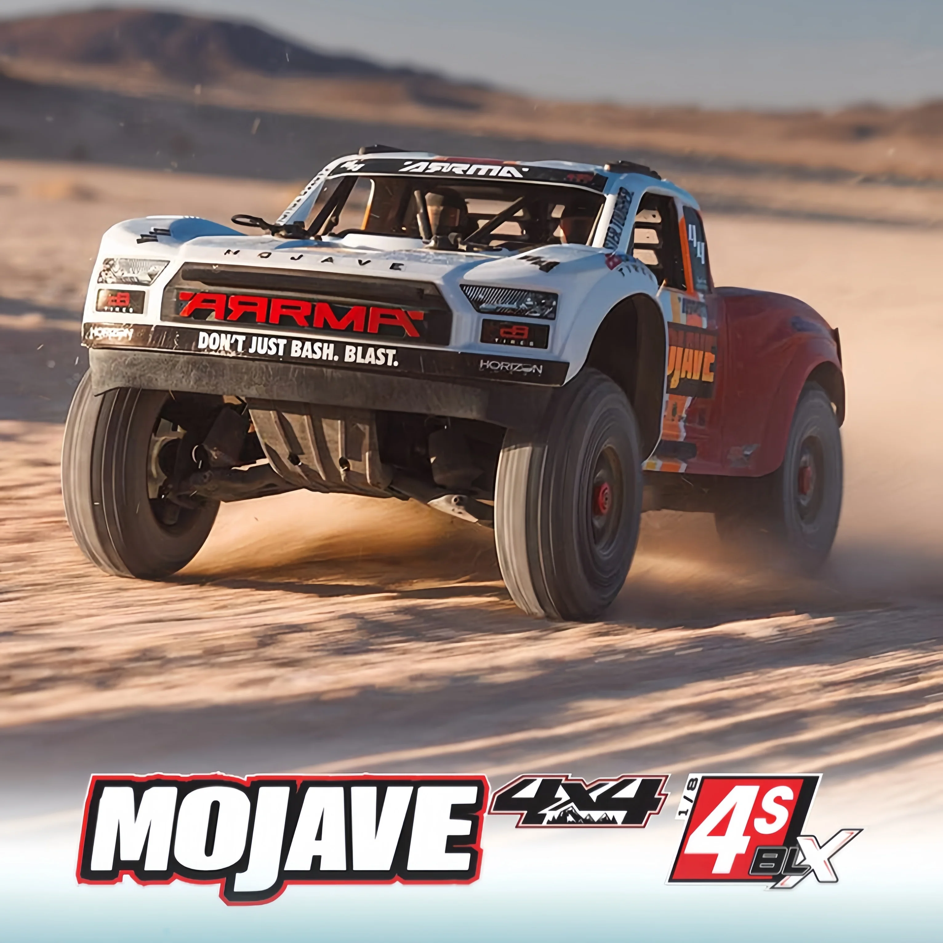 

ARRMA New 1/8 Mojave 4S BLX Desert Short Truck RTR Off-Road Vehicle Electric RC Remote Control Vehicle Model Adult Toys Gift