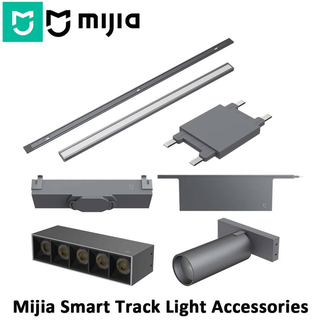 mijia-smart-magnetic-track-light-linear-light-grille-light-spotlight-lot-adapter-type-i-connector-can-power-supply-accessories