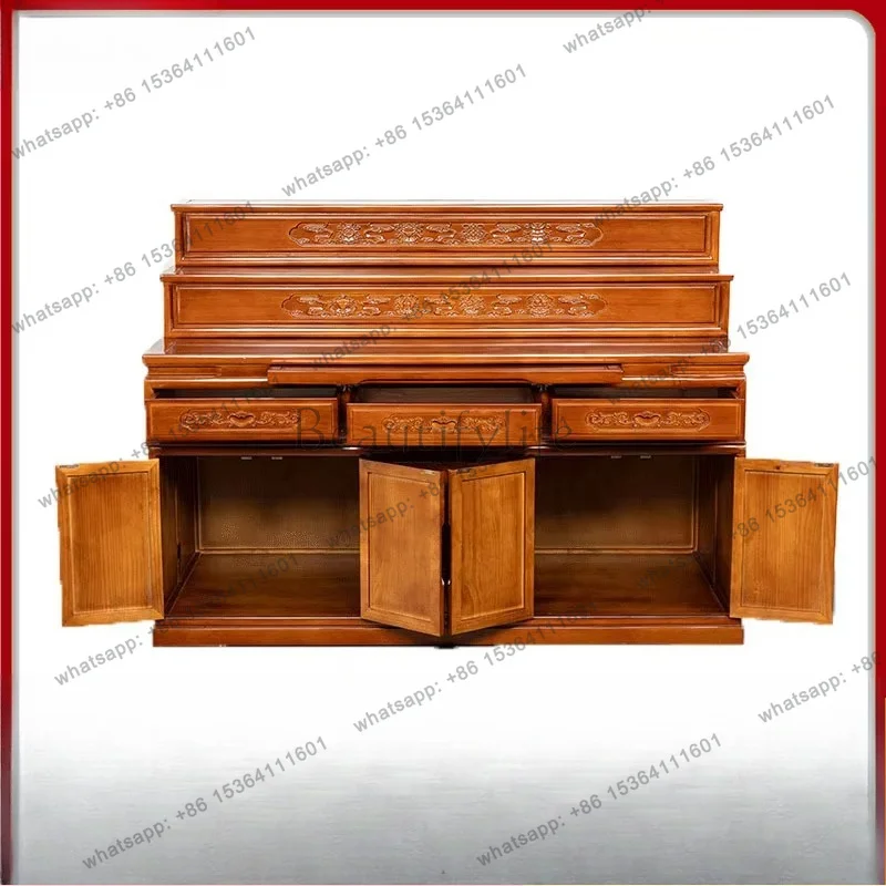 FG  high-end shrine offering table, shrine incense case, multi-level ladder, Buddhist cabinet, new Chinese shrine, Gongtai