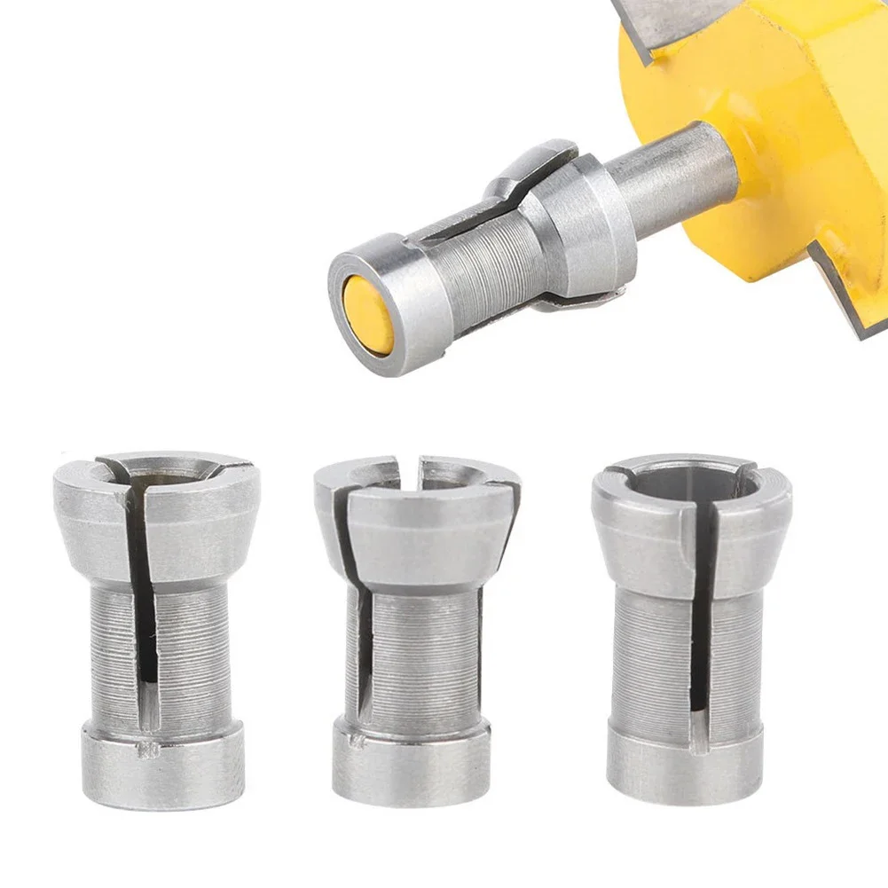 

3pcs Alloy Steel Collet Chuck Rod Extensions For Router Bits Designed For Molding Machines With 6 6 35 8mm Bit Compatibility