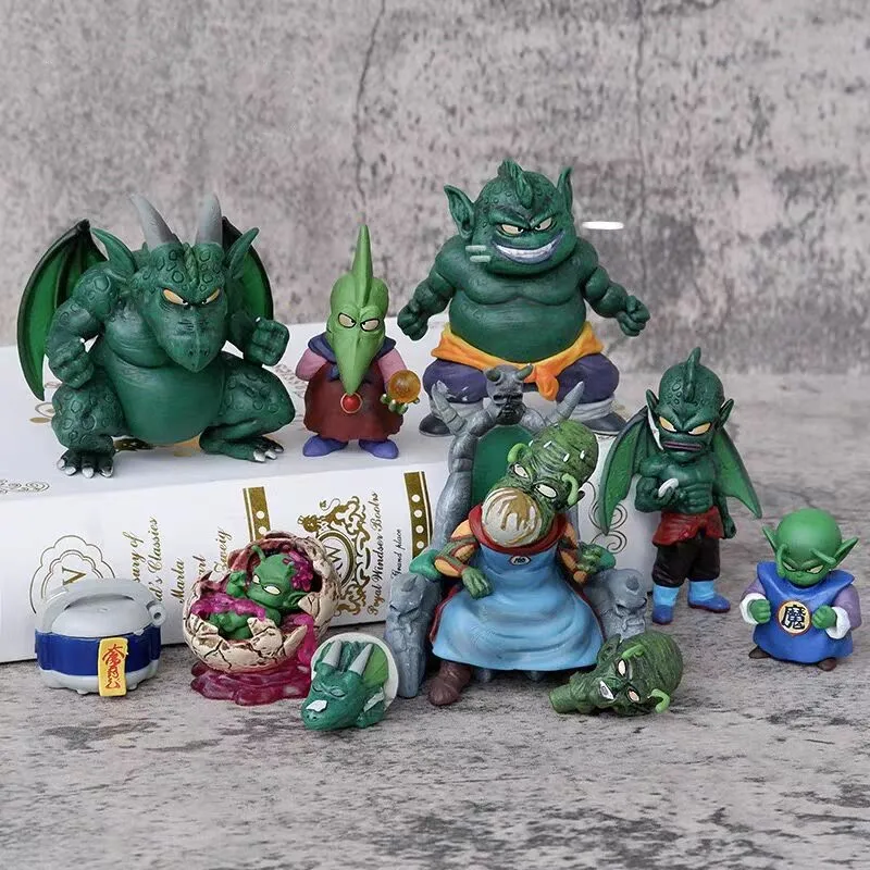 8.5cm Dragon Ball Z Piccolo Family Figures Daimao Piano Cymbal Drum Wcf Anime Statue Figurine Model Doll Collectible Toy Gifts