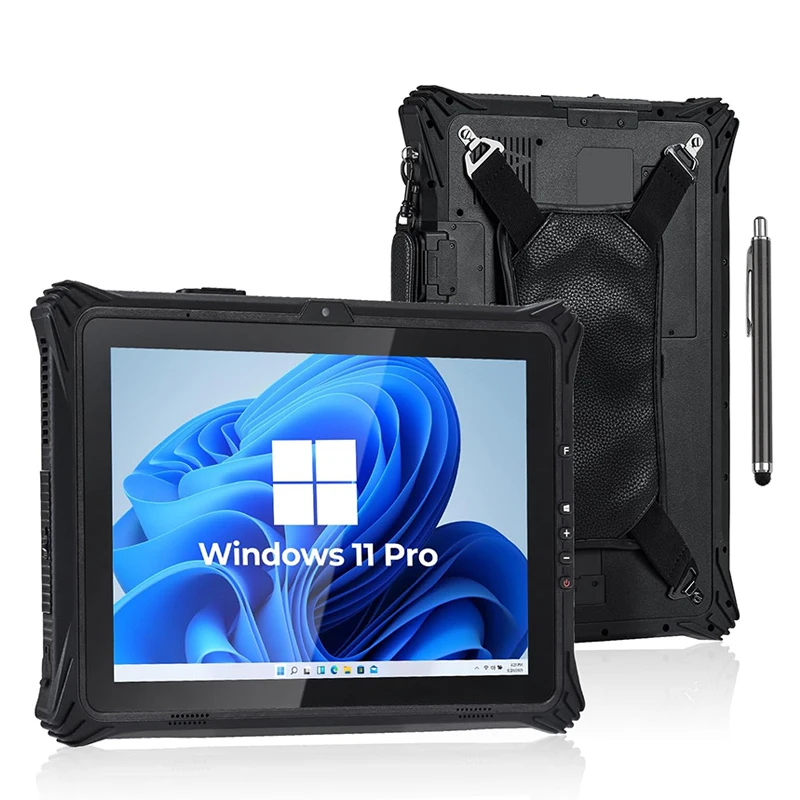 12 inch Rugged Windows 11 Industrial Tablet 4G LTE Hot Swappable Waterproof tablet for outdoor office