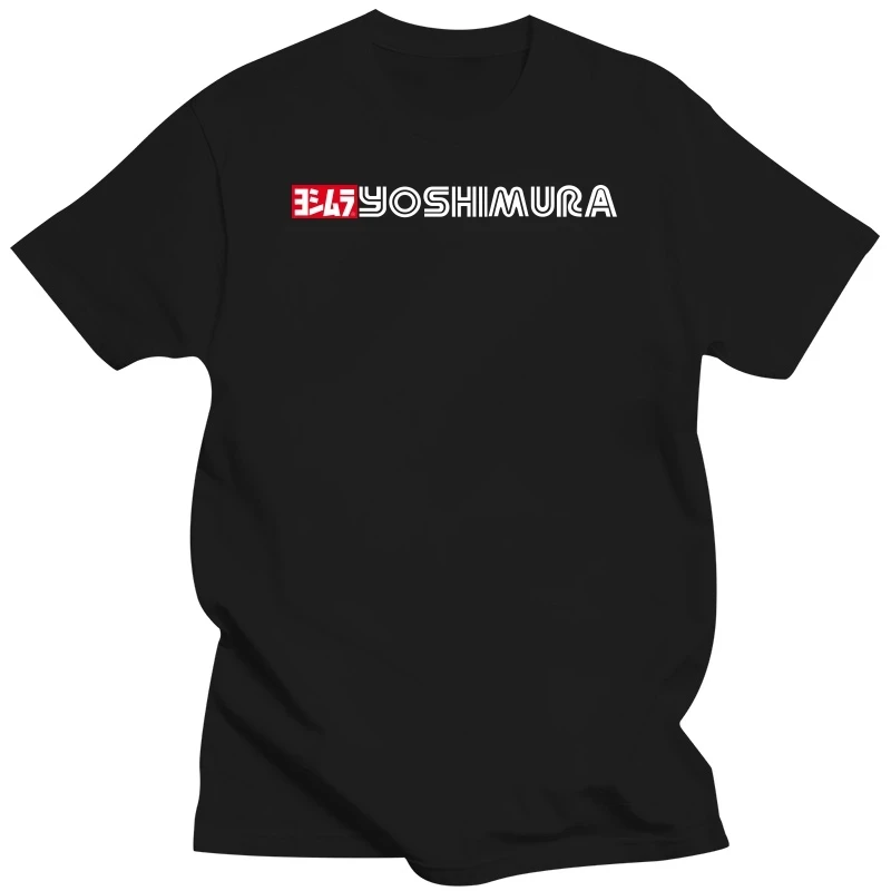 Yoshimura Exhaust Men T-Shirt Biker Motorcycle Rider Men Tops Tees Summer Fashion New O-Neck Custom Men T Shirt Design Tops