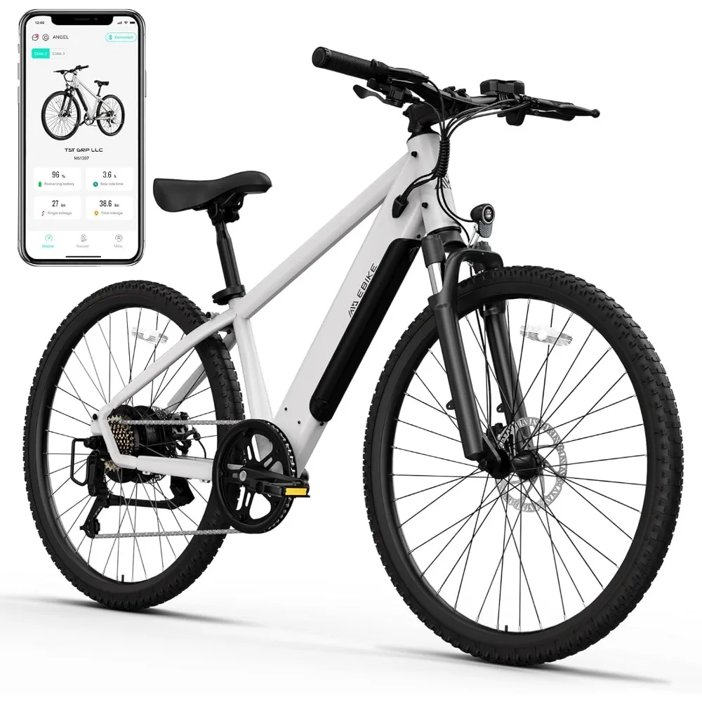 Electric Bike for Adults,with 750-1100 W(Peak) Motor,Speed Can Reach 30-35 mph,36V Battery,Max Travel 40-60 Miles, 7-Speed Ebike