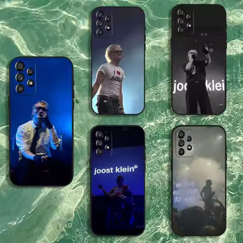 Singer J-Joost Klein Europapa Phone Case For Samsung Galaxy A20,A21s,A22,A31,A32,A52,A53,A72,73,A80 Soft Black Cover