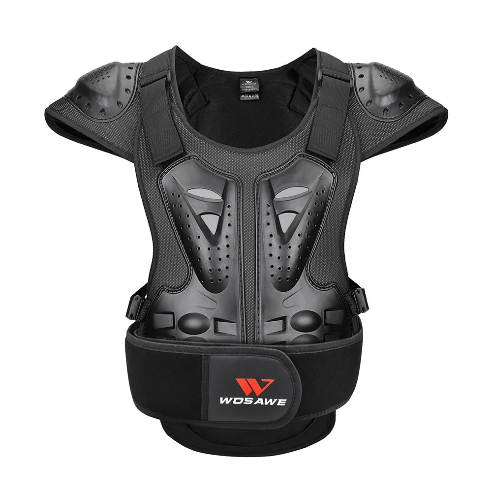 WOSAWE Motocross Jacket Armor Protective Set Back Protector Motorcycle Body Armor Guard Racing Moto Armor Protective Gear Adult