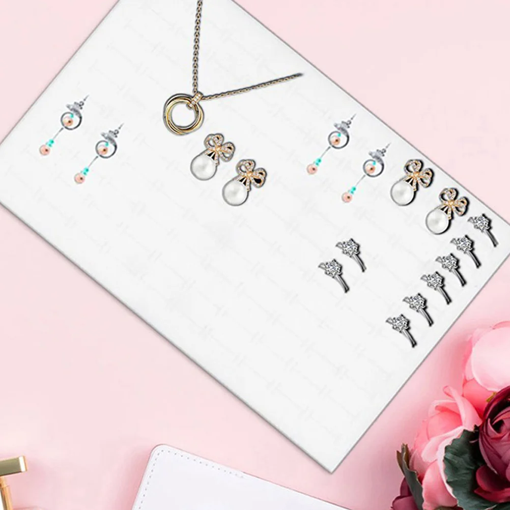 

10 шт., губчатая подкладка, вставки для шкатулки для драгоценностей, штабелируемая защитная подушка для колец, сережек, органайзера, дисплея