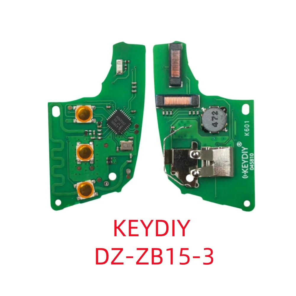 KEYDIY DZ-ZB15-3 Smart Key Board or with 3 Buttons Shell for VW Audi 5C Support 46 47 48 49 4A MQB48 Chip Types