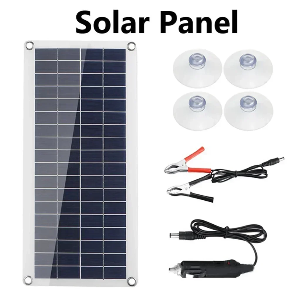 Controller Solar Panel Boat Camping Car Charging Efficiency Hiking 12 Volt Trickle Charger Battery Charger Maintenance Outdoor