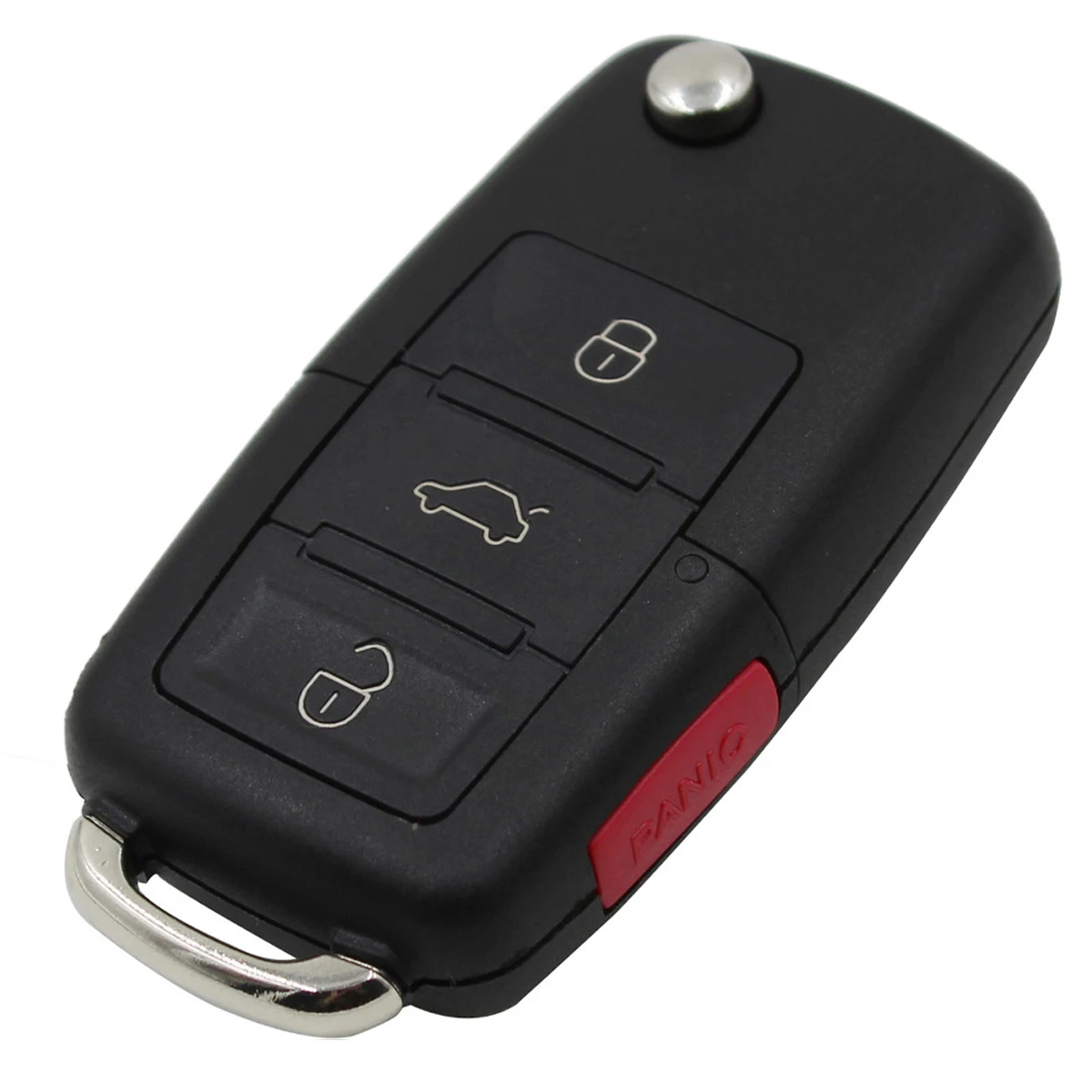 

4 Button Remote Key Flip Car Key Case Folding Shell Replacement