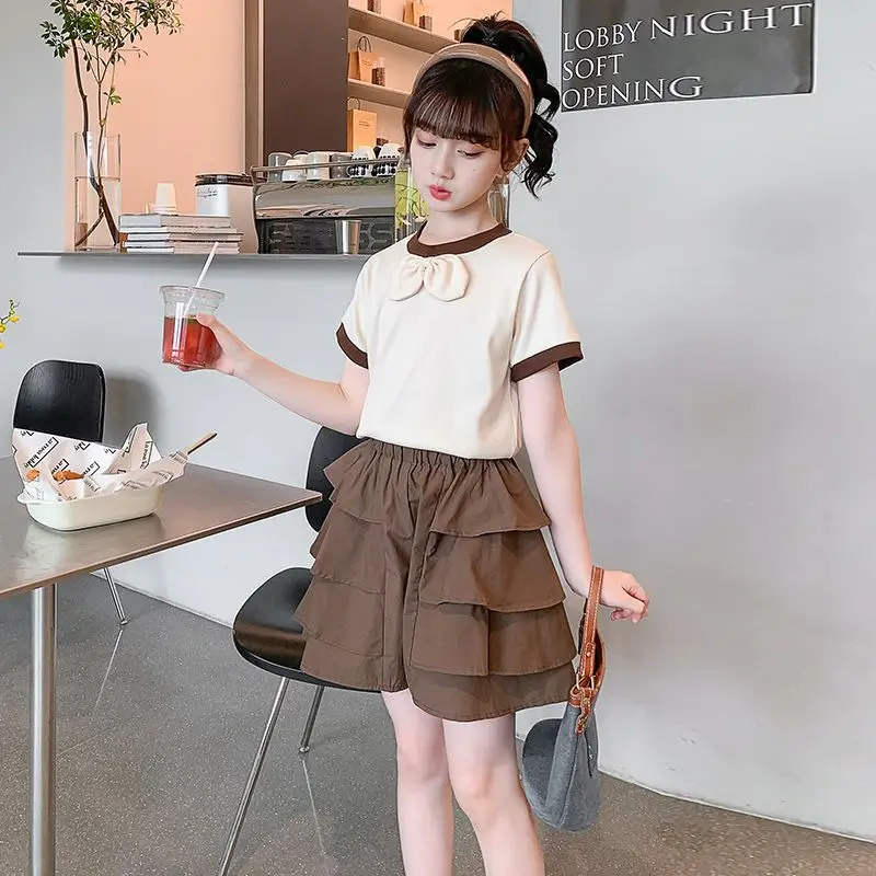 

2025 Children's Clothing Suit Set Korean Clothes Girls From 12 13 Years Old Kids 8 Boutique Girl 10 Fashion 14 Costumes Costume