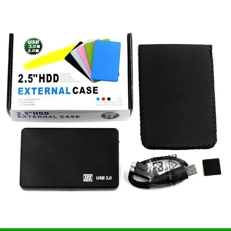 U55C SSD Enclosure 2.5in USB3..0 HDD Box Sata-Serial External Hard Disk Case Box
