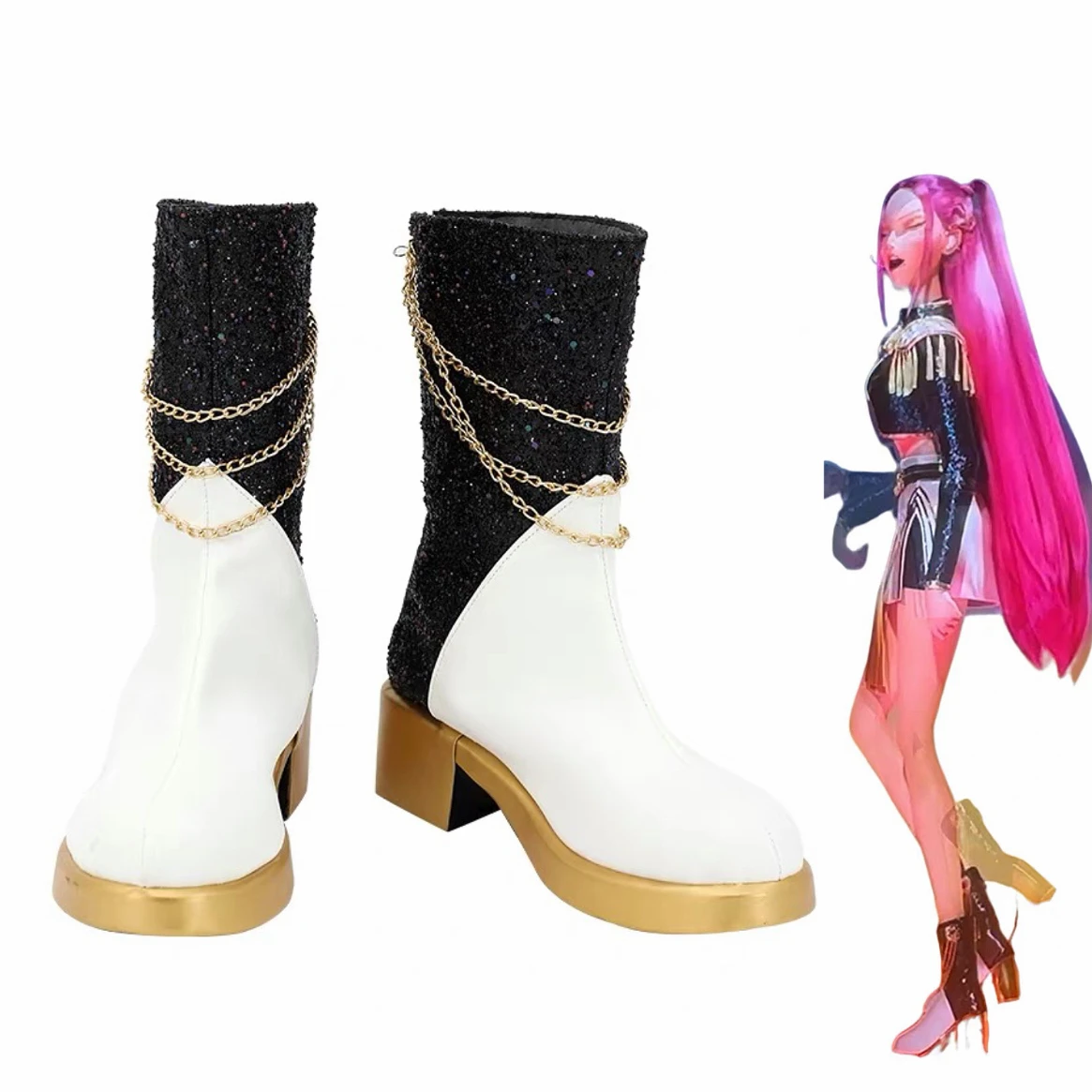 Buty Cosplay Dziewczęce Mira Zoey Rumi K-pop Demon Hunters Kostium Buty Sceniczne Występ Dzieci Dorosły Halloween Party