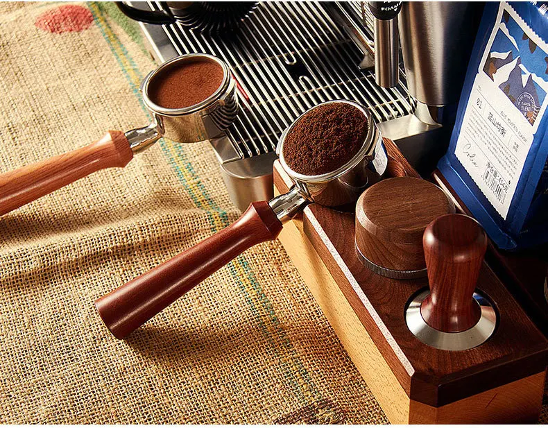 58MM Kaffee Bodenloser Siebträger für GAGGIA Classic Pro Naked Filterkorb Barista Zubehör Espressomaschine Werkzeuge Waren – Detail 7