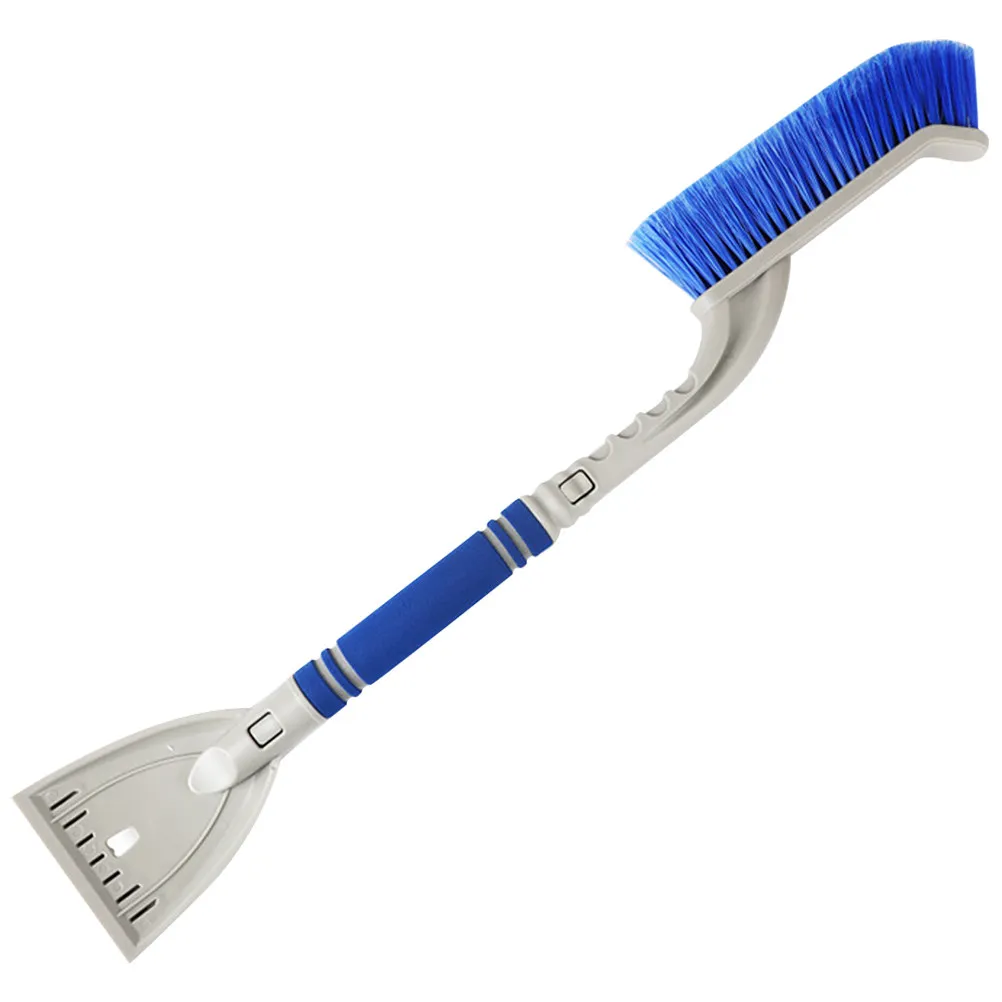 

Универсальный автомобильный скребок для снега с щеткой для удаления льда и инея с лобового стекла, незаменимый зимний инструмент для грузовиков, внедорожников и других автомобилей.