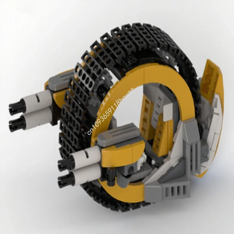 

Набор из 195 деталей MOC Cyclone Borderlandser 3: Минифигурка, космические строительные блоки, рождественский подарок, премиум-модель для взрослых коллекционеров, идеальный вариант