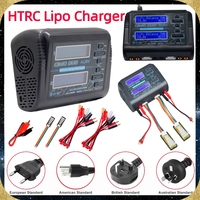 HTRC C240 DUO Lipo Balance Charger Dual Channel AC/150W DC/240W 10A RC Battery Charger Discharger for 1-6s LiPo/Li-ion/Life 1-15