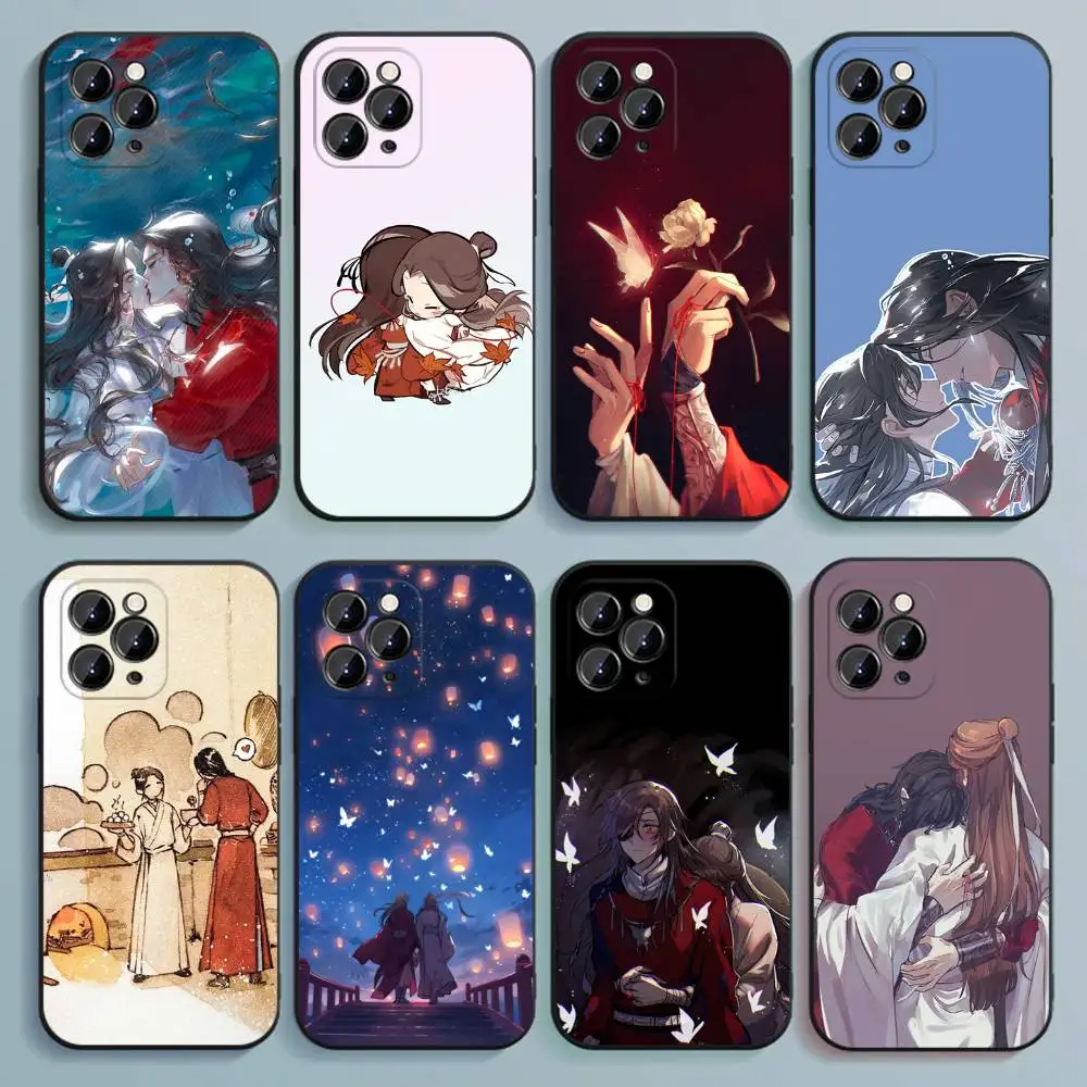 

H-Heaven Official's Blessing (1) Phone Case For iPhone 17,16,15,14,13,12,Pro,Max,Plus,E,SE4,Air,Mini Black Soft Cover