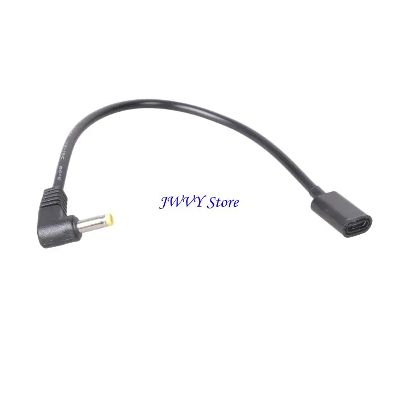 573A Straight Head USB C Female To 4.0x1.7mm Power Cable For Router