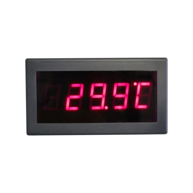 Precision Panel-mounted RTD 3-wire PT100 Temperature Meter -200 850C Thermal Resistance Thermocouple Meter OEM IP54