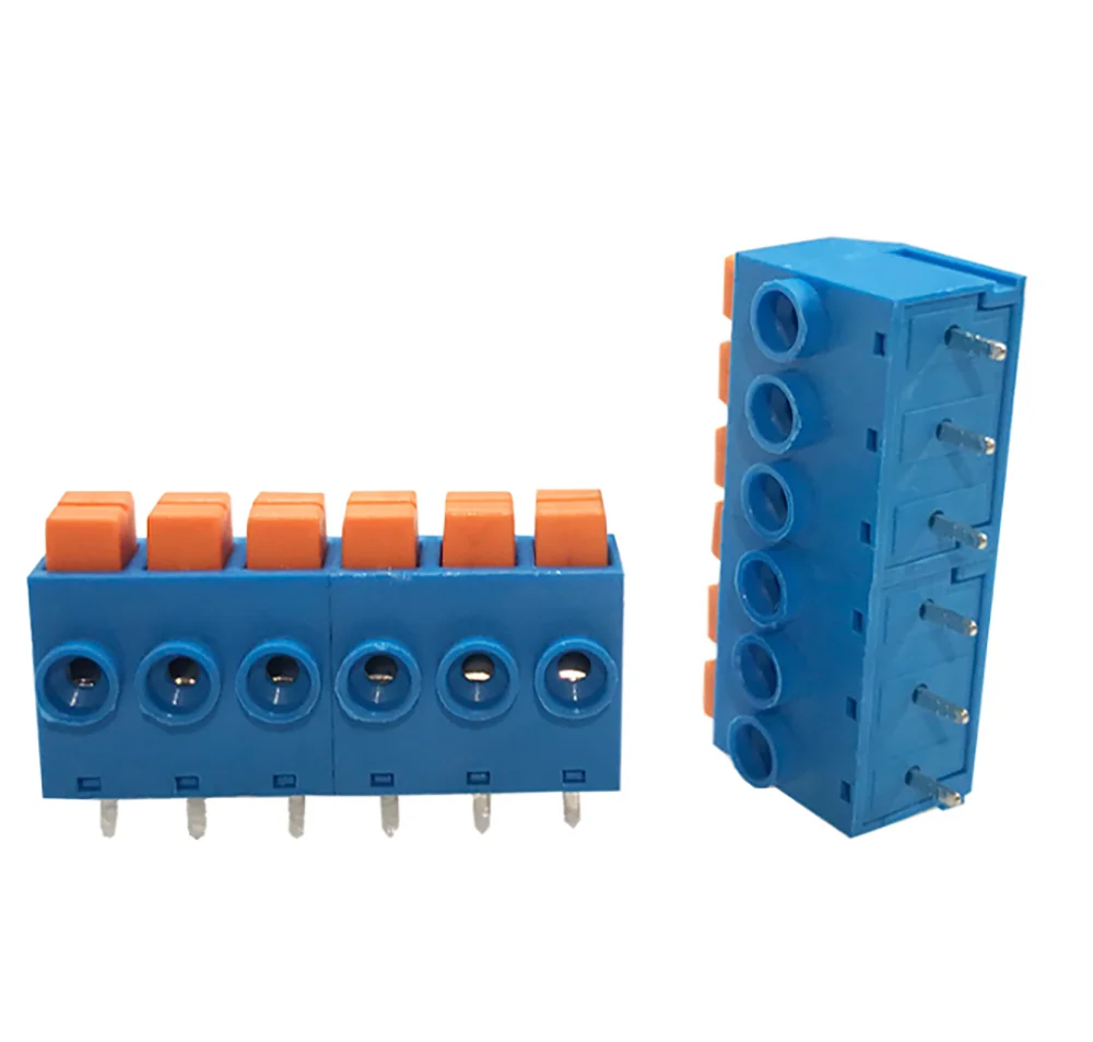 50PCS DG390 5.0 Blue terminal block KF390  5.0mm 2P 3P