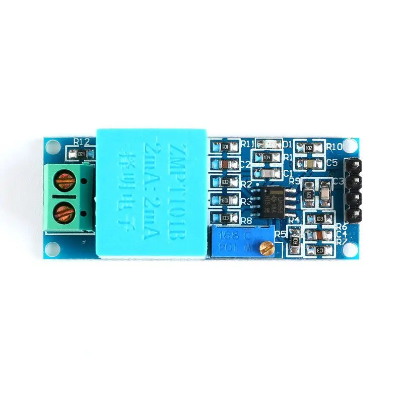 ZMPT101 Active Single Phase Voltage Transformer Module AC Output Voltage Sensor for Arduino Mega ZMPT101B 2mA