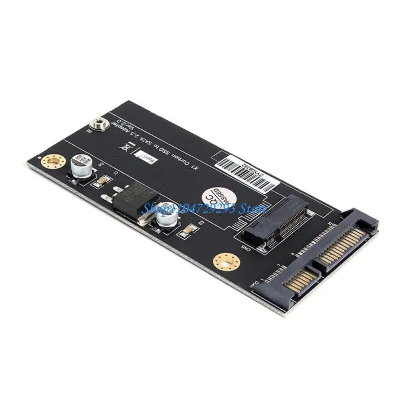 Y2GD 20+6pin SSD a 2.5in Converter Risers Adaptador cartão para componentes computador SSD carbono