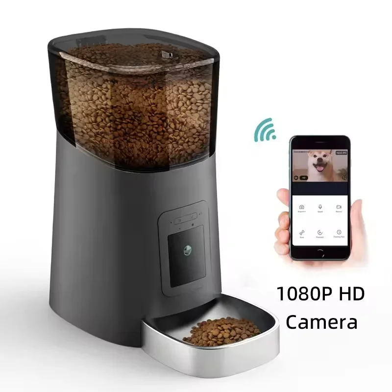 

2024 New Tuya App Control 6L Intelligent Pet Feeder Wifi App Smart Pet Bowls Feeders For Cats Dogs Automatic Food Dispenser