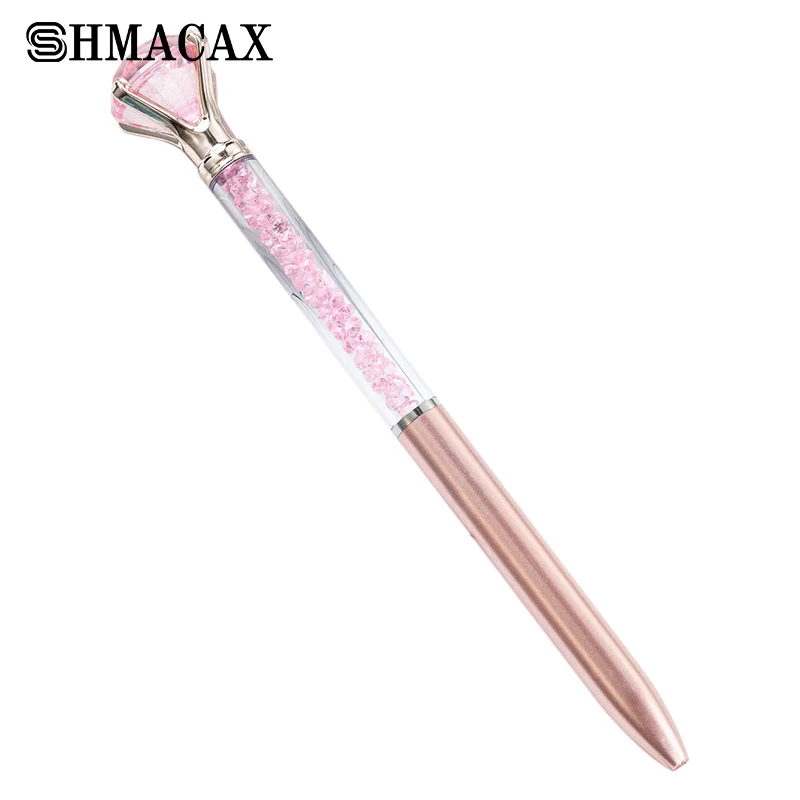 Creative Fashion Large Diamond Gel Pens Christmas Gift Shiny Ballpoint Pen School Supplies Writing Tools Student Stationery