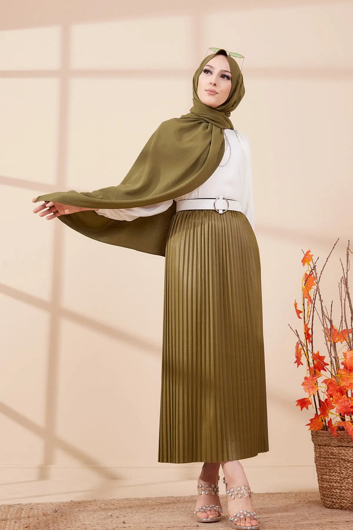 Women's Skirt 2021 Hijab Hijab Turkey Dubai bottom for Women Clothing for Muslim women hijab women abayalar