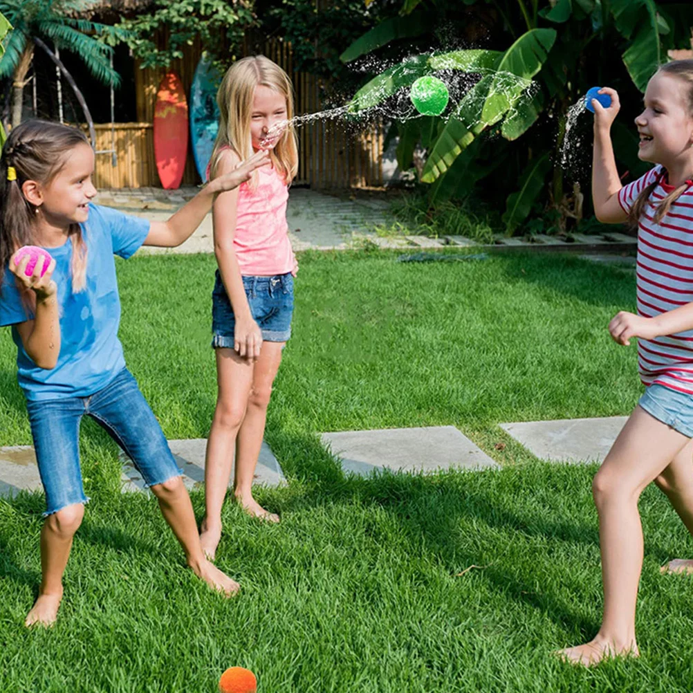 Palline riutilizzabili da 30 pezzi - Palla da gioco in piscina espandibile Fast Soak per la famiglia dei bambini - Perfetta per il divertimento in acqua all'aperto