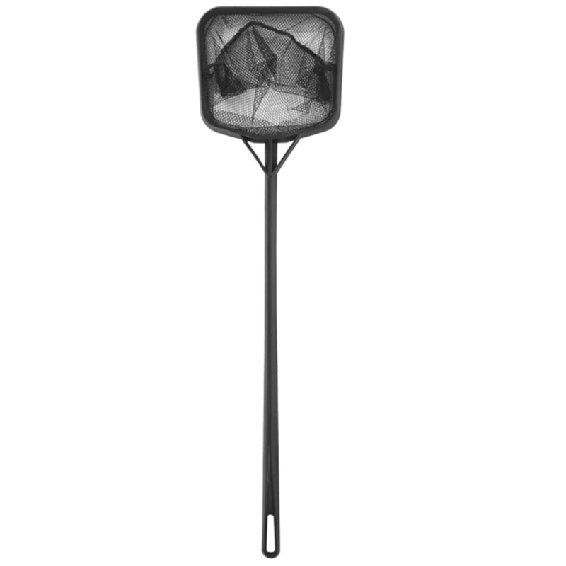 แบบพกพา Long Handle Fishing Landing สุทธิ Square Aquariums Fishing Landing Net