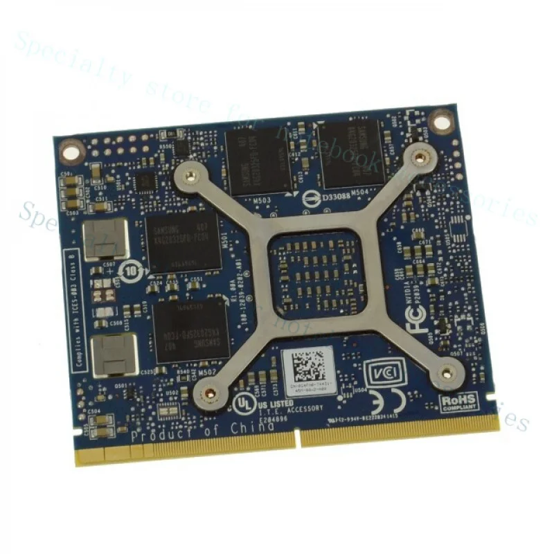 A+0G4FN0 FOR DELL Precision M4800 Nvidia Quadro K2100M 2GB Video Graphics Card