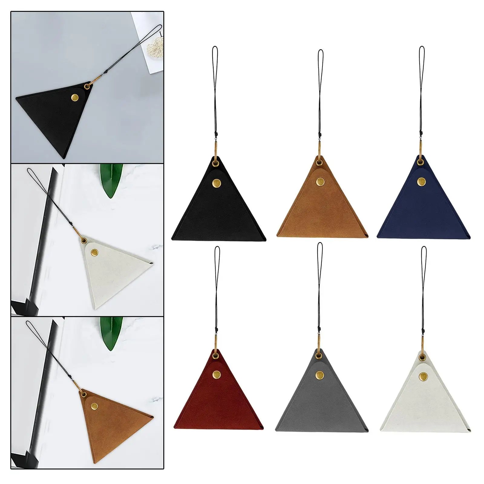 Hanging Neck Pouch Portable Headset Storage Organizer Headphone Storage Bag