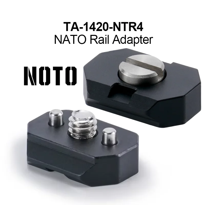 TILTA الناتو القضبان محول الملحقات TA-1420-NTR4 1/4 "-20 تصاعد المسمار إلى محول السكك الحديدية الناتو