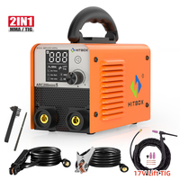 HITBOX ARC-200 2 in 1 MMA LIFT TIG Welding Machine Ultra Mini Solder Inverter LED Digital Display  IGBT Protable Home Welder