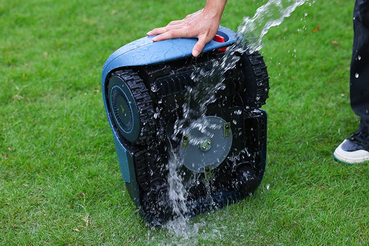 

AKX 24 В электрический беспроводной садовый триммер для травы резак автоматический робот-газонокосилка с дистанционным управлением DIY класс