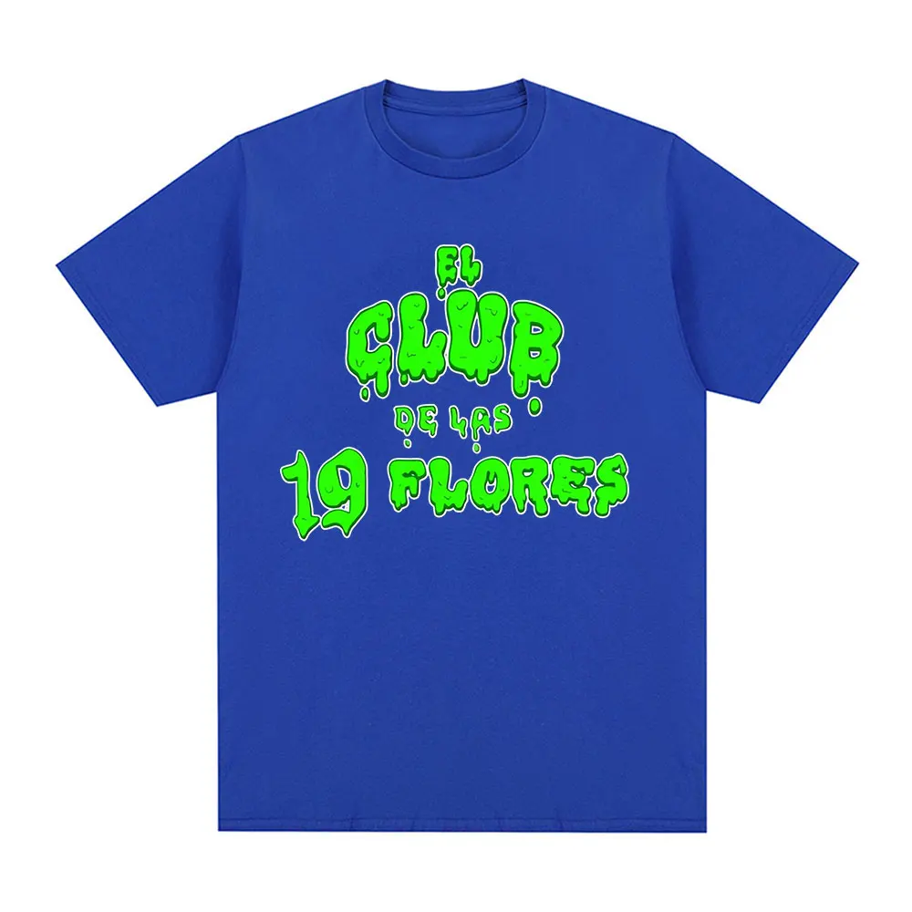 Rapper Feid Ferxxo El Club De Las 19 Flores – T-Shirts im gleichen Stil, Herren- und Damenbekleidung, Hip-Hop-Mode, T-Shirts mit kurzen Ärmeln. – Detail 7
