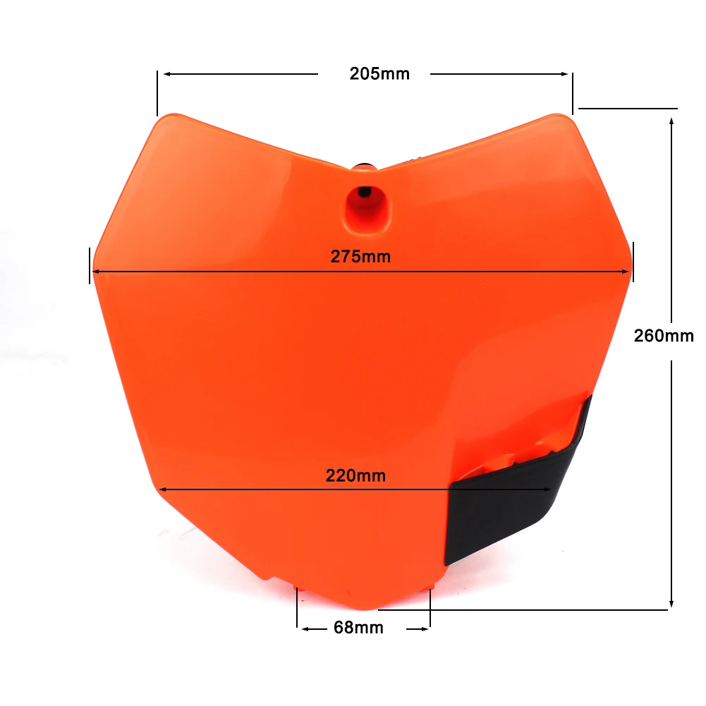 Motorcycle Front Name Number Plate Cover For KTM SX SXF XCF 125 250 350 450 EXC 350 450 530 XCW XCF 2013-2015 Dirt Bike Enduro
