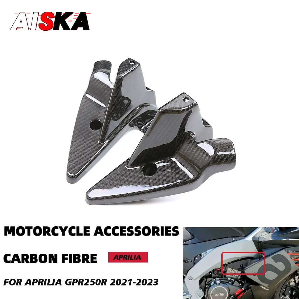 100% 3K Carbon Fiber Motorcycle Accessories For Aprilia GPR250R GPR 250R 2021 2022 2023 Tank Side Panels Protector Fairing Kits