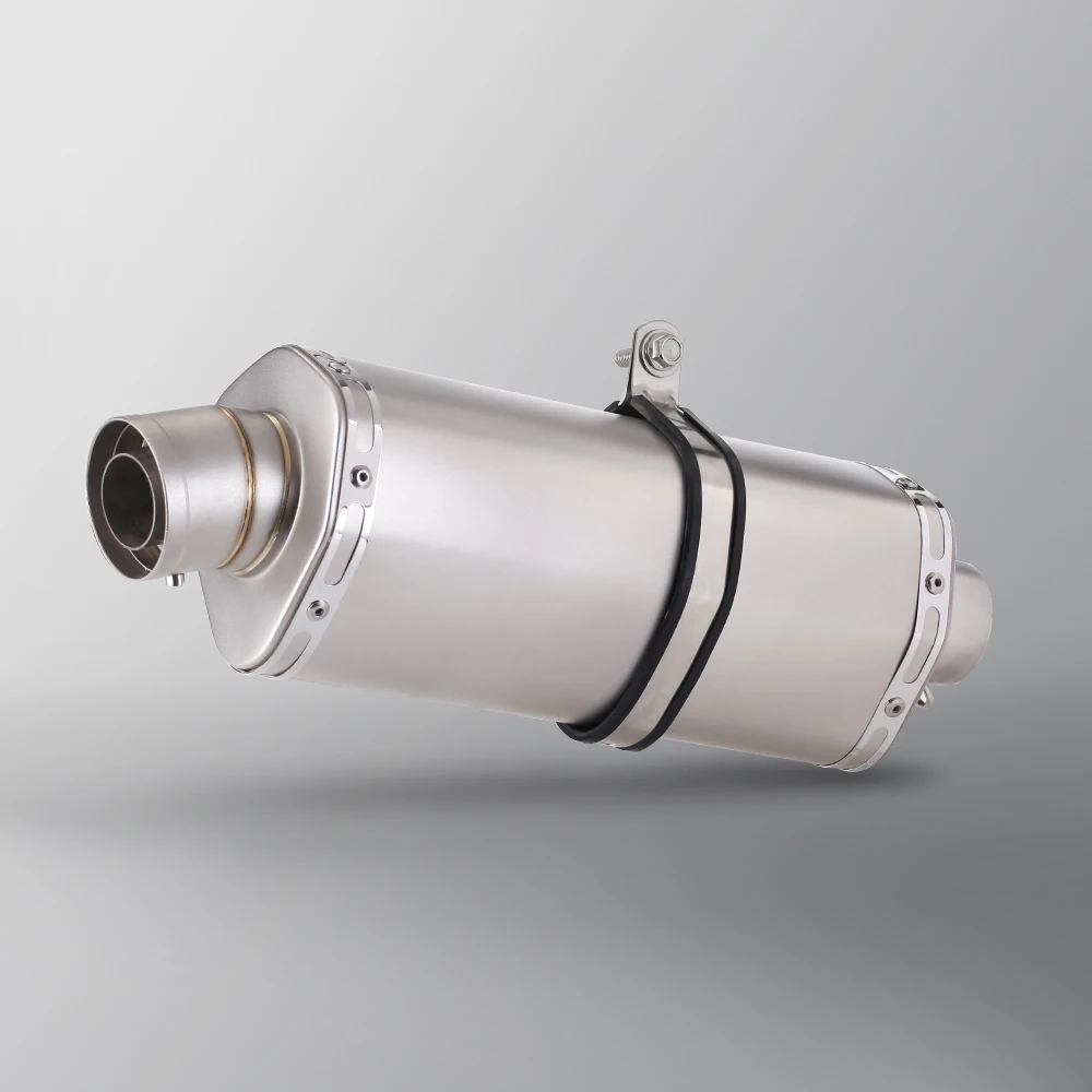 

51mm Universal Motorcycle Accessories Exhaust Pipe Carbon Fiber Muffler with db killer T138 For Dirt Moto CRF300L F750GS