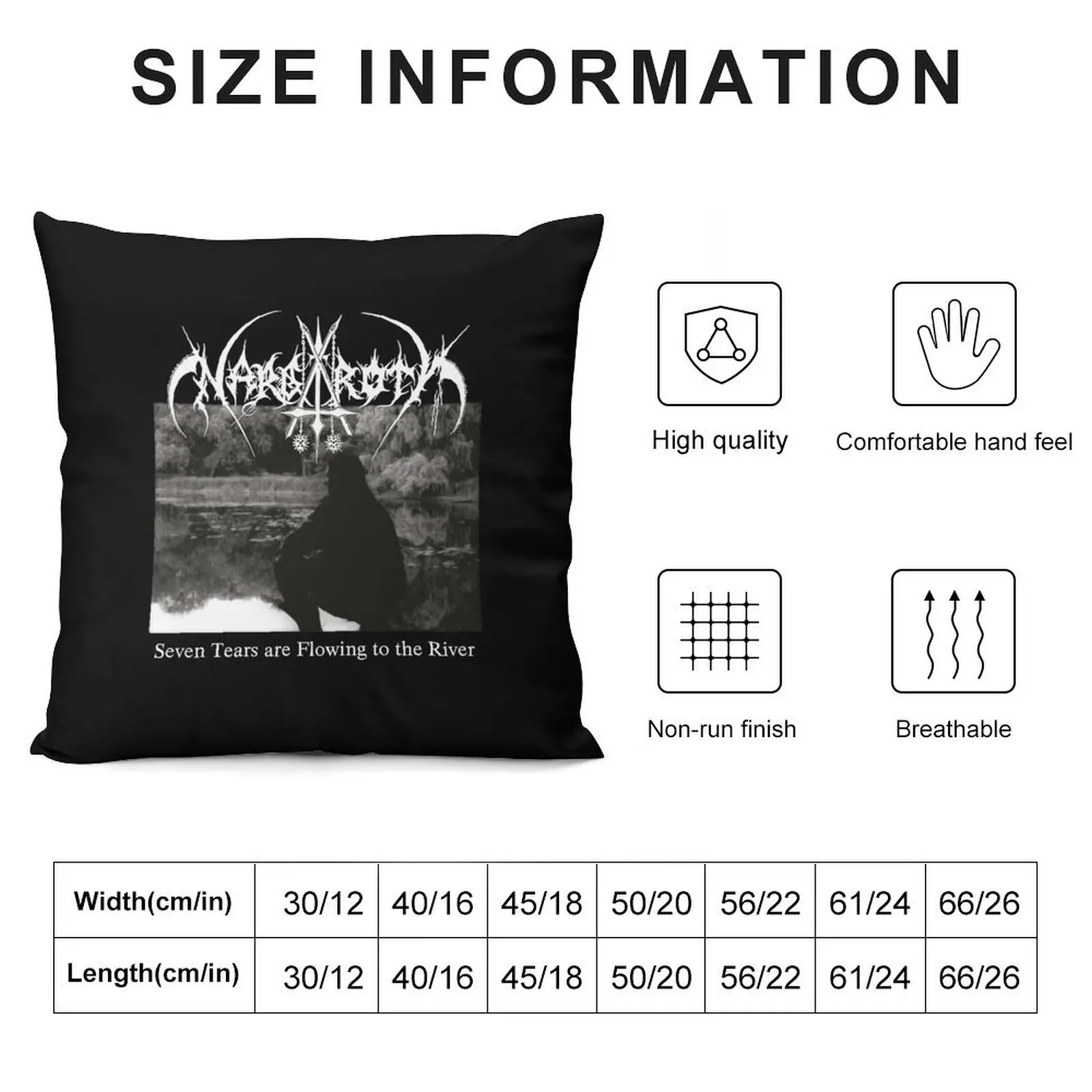 Nargaroth For Fans Throw Pillow Sofa Cushion Cover christmas decorations 2025 christmas ornaments 2025 pillow