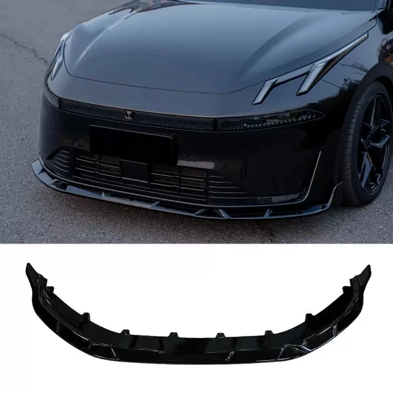 Frontspoiler für LYNK&CO 07 2024 2025 Modifiziertes ABS-Material Frontlippe Auto-Stoßstange Unterer Spoiler Zubehör