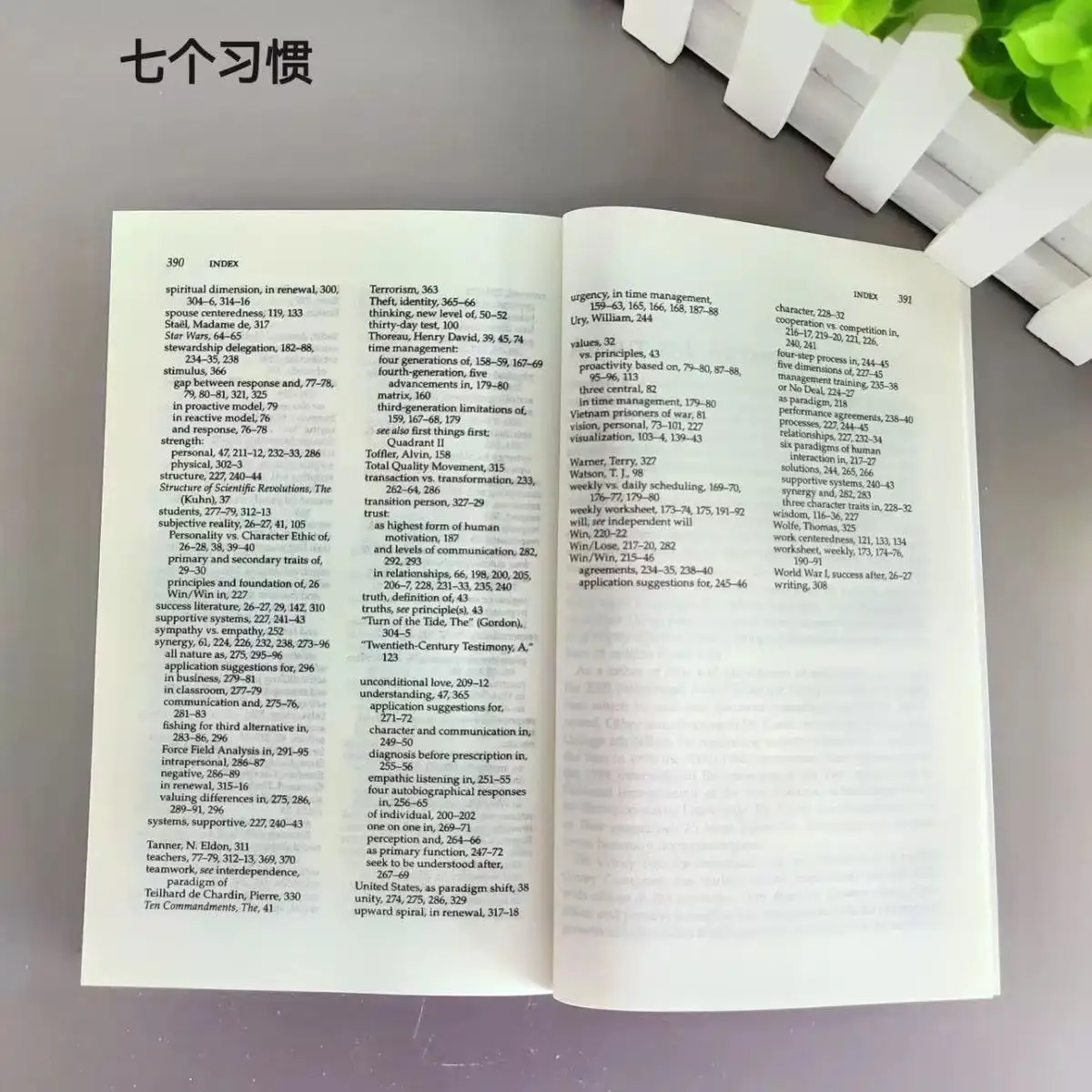 7 abitudini delle persone altamente efficaci nella versione inglese