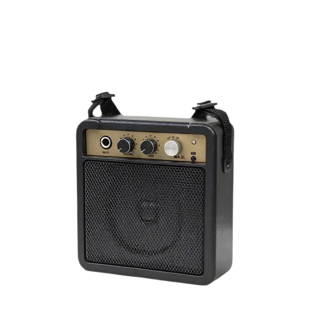 Portable Mini Guitar Amplifier, 5W Wireless Bluetooth Speaker with Rechargeable Battery for Outdoor Practice