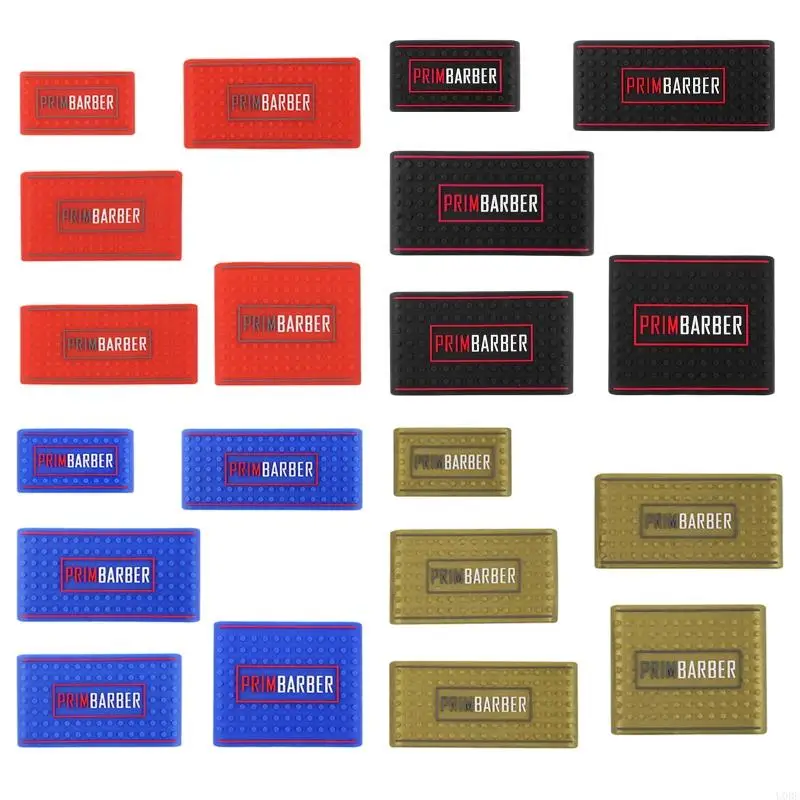 U0DE 5PCS/Đặt thợ cắt tóc chuyên nghiệp GRIPT NON SLIP BANDS ĐIỆN ĐIỆN ĐIỆN CẮT ĐIỆN